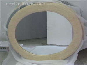 Stone Bath Mirror Frame