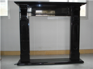 Absolute Black Granite Fireplace Absolute Black Granite Fireplace