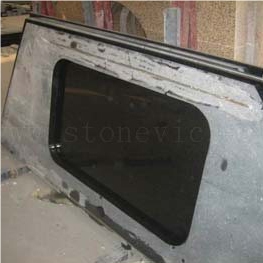 Customize Chinese Black Granite Kitchen Top