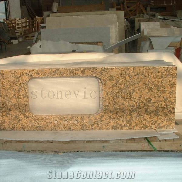 Gold Granite Vanity Top 54