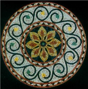 Marble Mix Mosaic Medallions