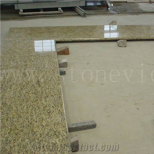 Yellow-Gold Granite Countertop 10