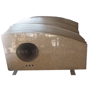Factory Prices Yellow Granite Vanity Top 
