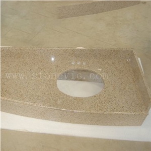 Yellow Rust Granite Vanity Top 66