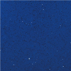 Blue Manmade Stone, Crystallized Stone HR0072