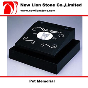 Pet Memorial,Slant Grave Stone