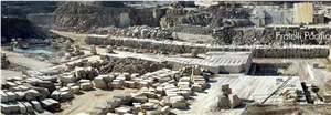 Travertino Romano Travertine Block, Italy Beige Travertine