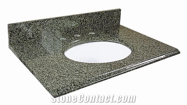 China Green Granite Vanities Yx-Vt03