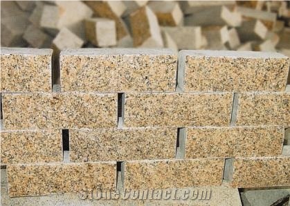 Yellow Granite Mushroom Stone Yx-Ms03