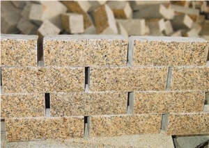 Yellow Granite Mushroom Stone Yx-Ms03 Yellow Granite Mushroom Stone Yx-Ms03
