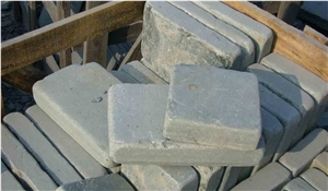 Tumbled China Grey Slate Cobble Stone Tumbled China Grey Slate Cobble Stone