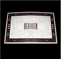 Marble Inlaid Floor Medallions