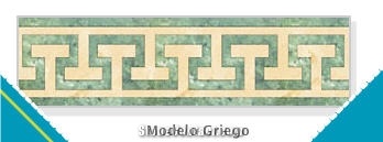 Water Jet Inlay Bordure, Border