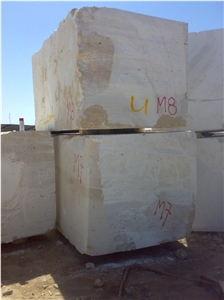 Classic Light Travertine Blocks, Beige Travertine Blocks Morocco
