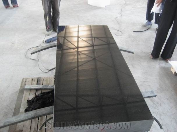 Black Tombstone and Granite Stone