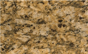 Romano Gold Granite Slabs & Tiles, Brazil Yellow Granite