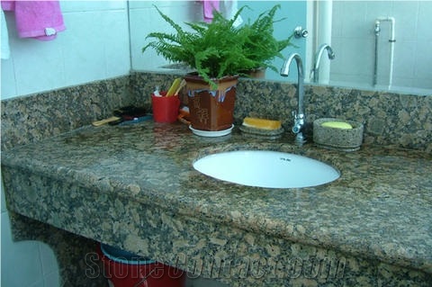 China Giallo Fiorito Granite Vanities Xds13