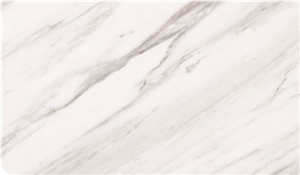 Volakas Semi White Marble Slabs & Tiles, Greece Grey Marble