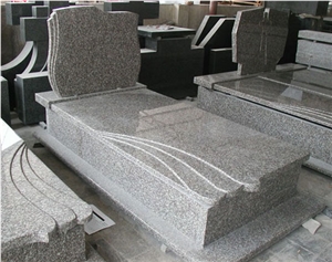 Pink Granite Headstone & Monument 005