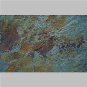 China Multicolor Slate Slabs & Tiles Fb-015a China Multicolor Slate Slabs & Tiles Fb-015a