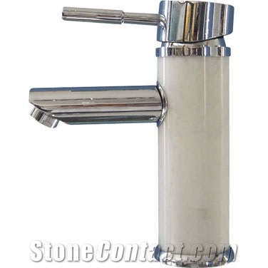 Ivory Jade White Onyx Faucet