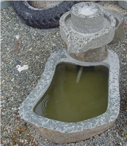 Padding Dark Granite Fountain