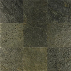 Deoli Green Slate Slabs & Tiles, India Green Slate