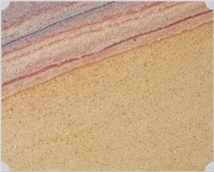 Rainbow Sandstone Slabs & Tiles