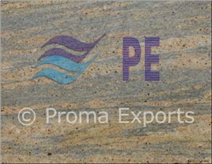 Kashmir Gold Tp Granite Slabs & Tiles, India Yellow Granite