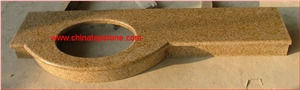 G682 Yellow Granite Vanity Tops G682 Yellow Granite Vanity Tops