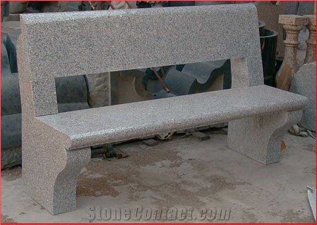 Grey Granite Bench