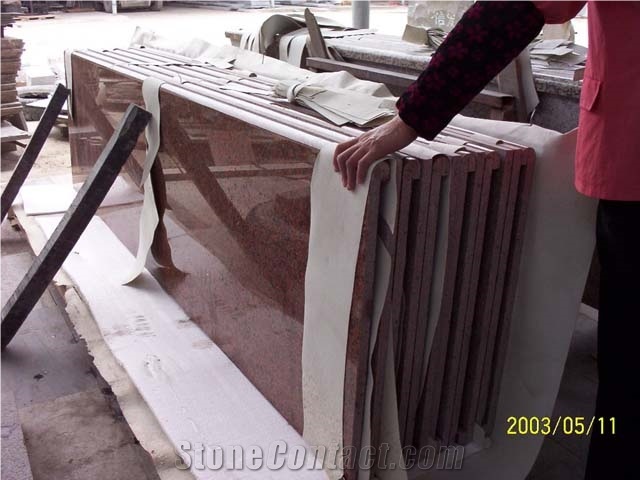 Red Granite Countertops