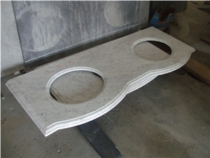 Carrara White Vanity Top