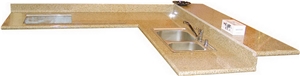Sunset Gold Yellow Granite Countertops