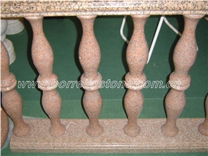 Pink Granite Handrail