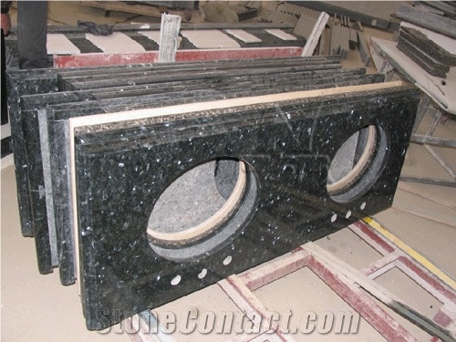 Butterfly Blue Granite Vanity Top