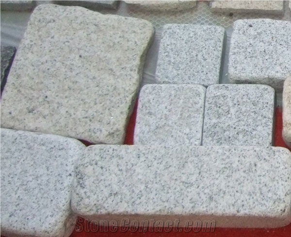 White Granite Cobblestone