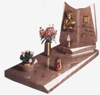 Red Granite Monument