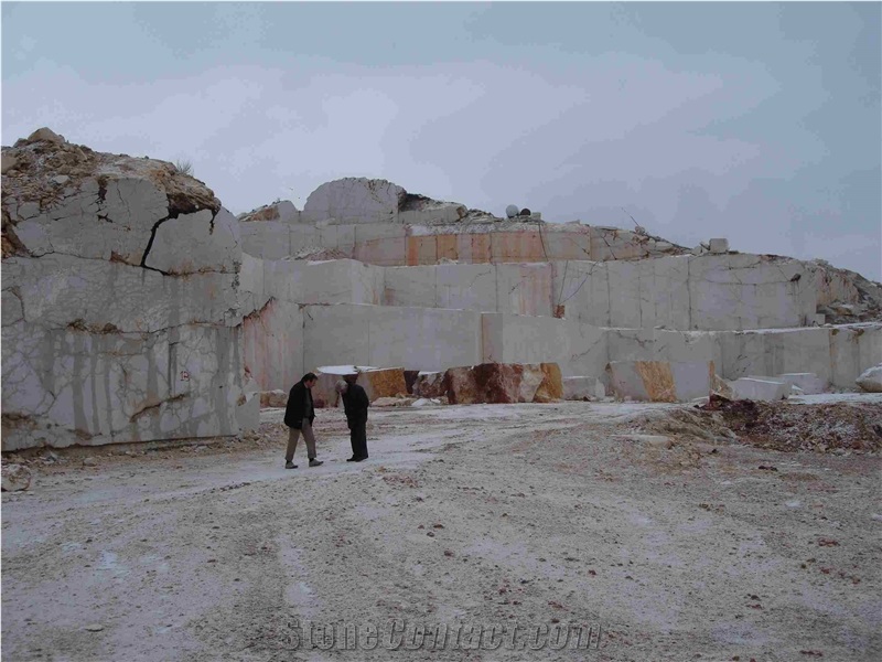 Harmankaya Beige Marble Block, Turkey Beige Marble