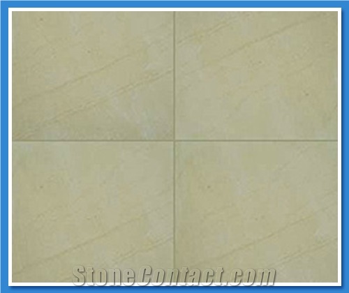 Gwalior Mint Green Sandstone Slabs & Tiles
