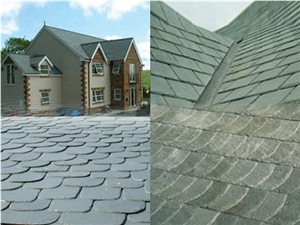 China Blue Slate Roof Tile