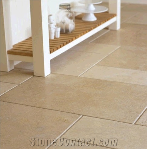 Seashell Limestone Floor Tiles