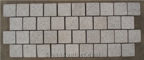 Yellow Granite Cobblestone