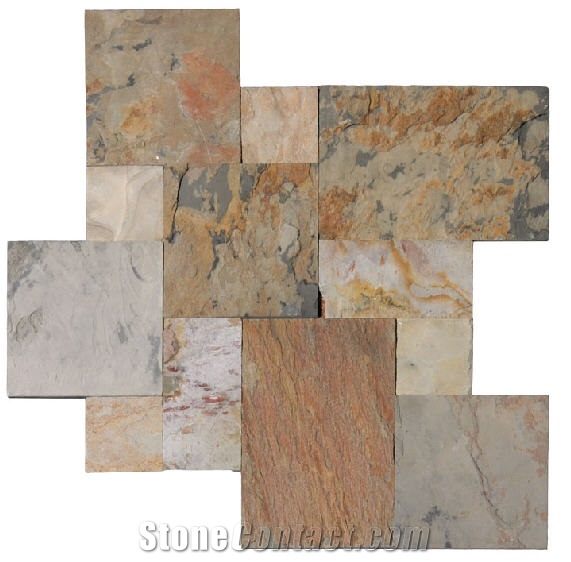 Indian Autumn Slate Versailles Pattern