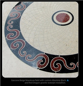 Granite Waterjet Medallion