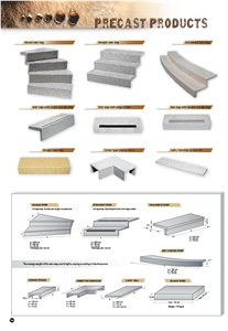 Precast Products, Stairs and Steps Precast Products, Stairs and Steps