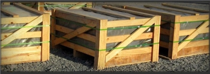 Brazilian Black Slate Slabs & Tiles