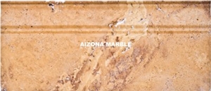 Beige Travertine Moulding