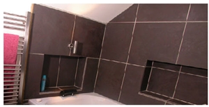 Plum Slate Bathroom Design
