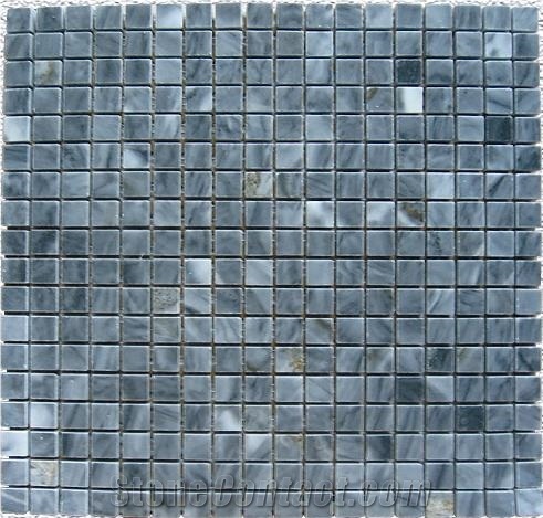 Blue Marble Mosaic, Travertine Mosaics